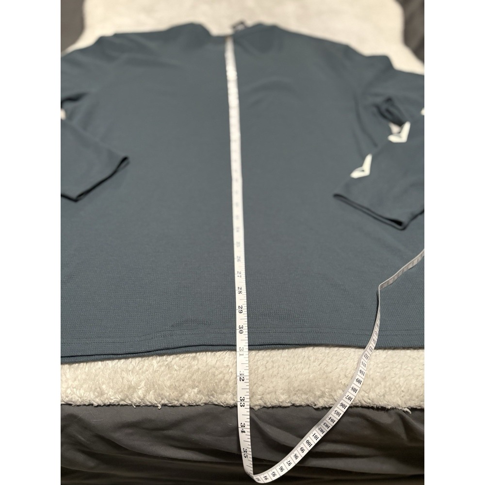 Volcom Waffle Thermal Shirt Men's Size XXL Blue Long Sleeve Brand New - Picture 7 of 7